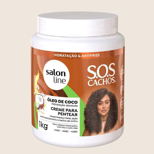 S.O.S Cachos - Crème à l’Huile de Coco