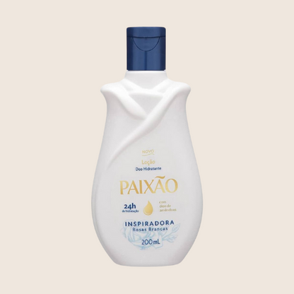 Combo Paixão Rosas Brancas – Cream + Oil